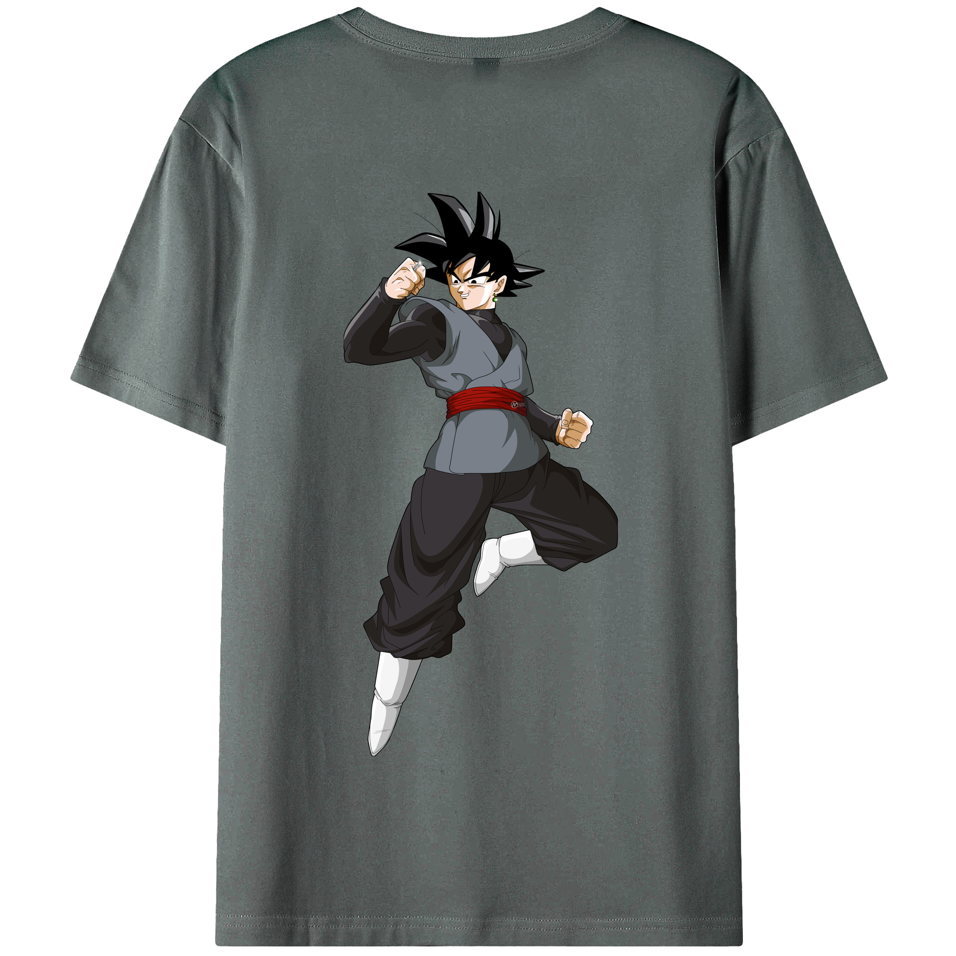 （画像用） ドラゴンボール ベジータ四世（Bejīta Yonsei）DRAGON BALL Vegeta IV 綿100％半袖Tシャツ（背面プリント）